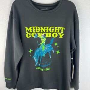 Midnight Cowboy Skull Sweatshirt